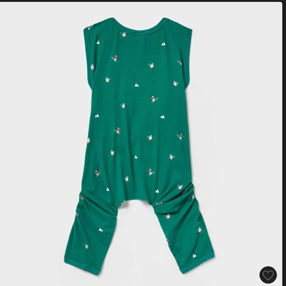 Polar Bear Print Jersey Holiday Family Dog Pajamas -‎ Wondershop™ Green M